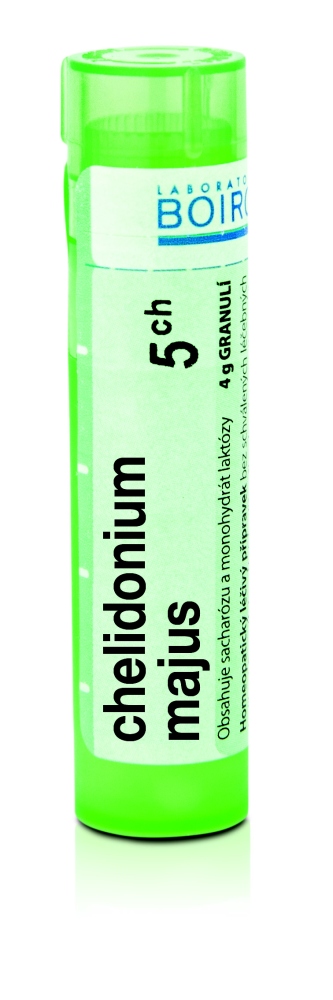 Boiron CHELIDONIUM MAJUS CH5 granule 4 g Boiron
