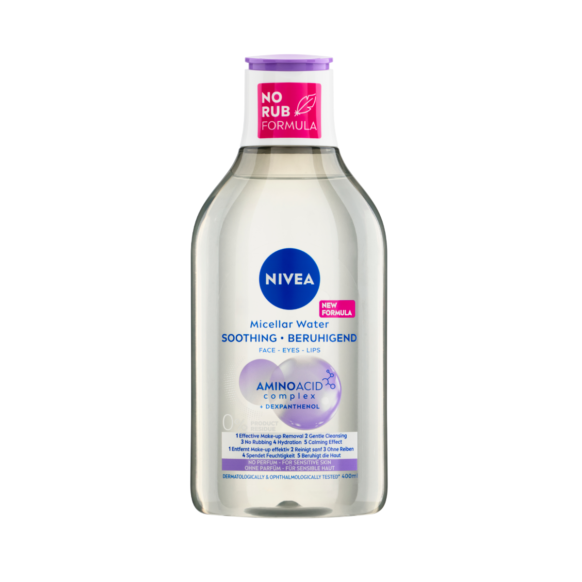 Nivea MicellAir zklidňující micelární voda 400 ml Nivea