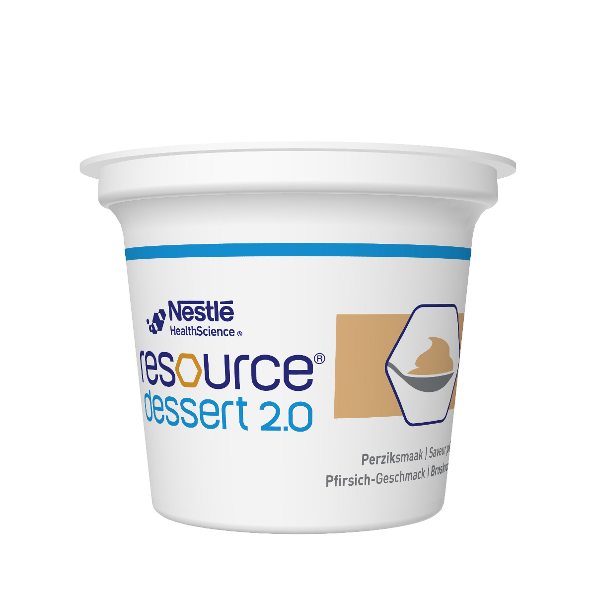 RESOURCE® Dessert 2.0 broskev 4x125 g RESOURCE®