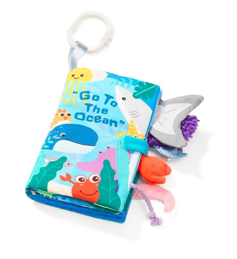 Babyono Knížka na hraní Go to the ocean 1 ks Babyono
