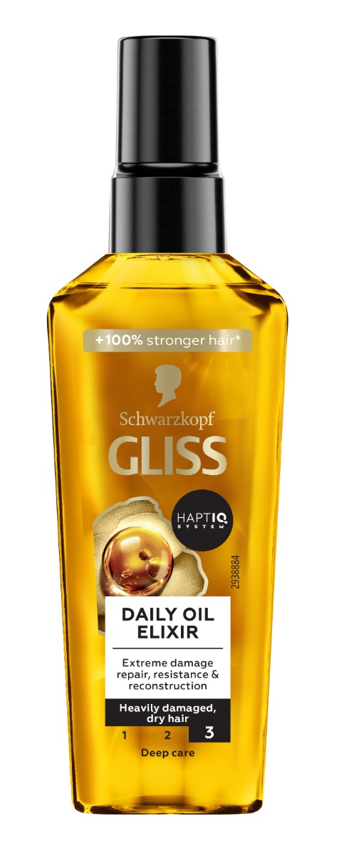 Gliss Ultimate Repair denní olejový elixír 75 ml Gliss