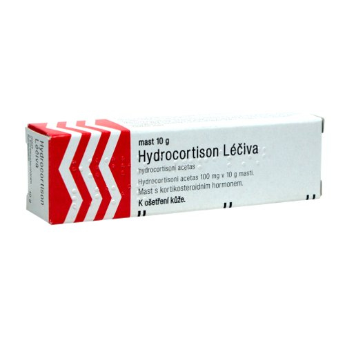 Hydrocortison Léčiva 1% mast 10 g Hydrocortison