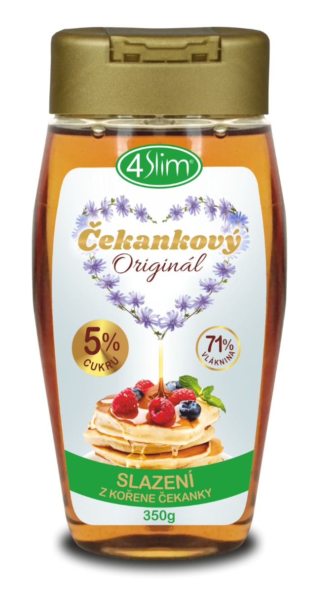 4Slim Čekankový Originál sirup 350 g 4Slim