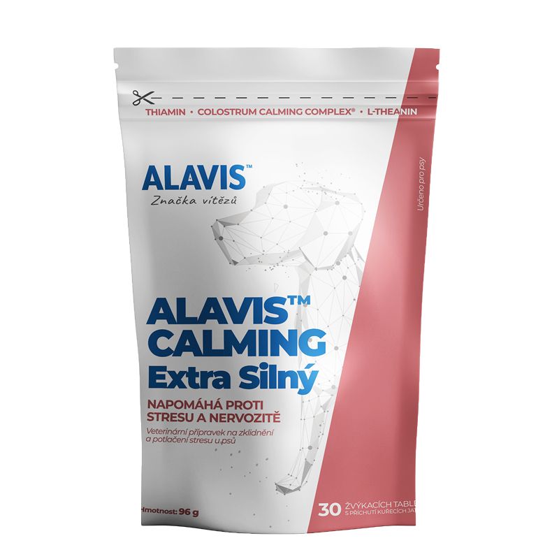 Alavis Calming Extra silný 30 žvýkacích tablet Alavis