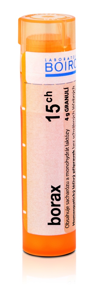 Boiron BORAX CH15 granule 4 g Boiron