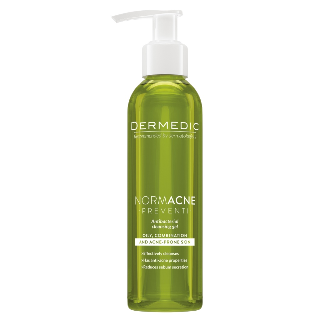 Dermedic Normacne Antibakteriální čisticí gel 200 ml Dermedic