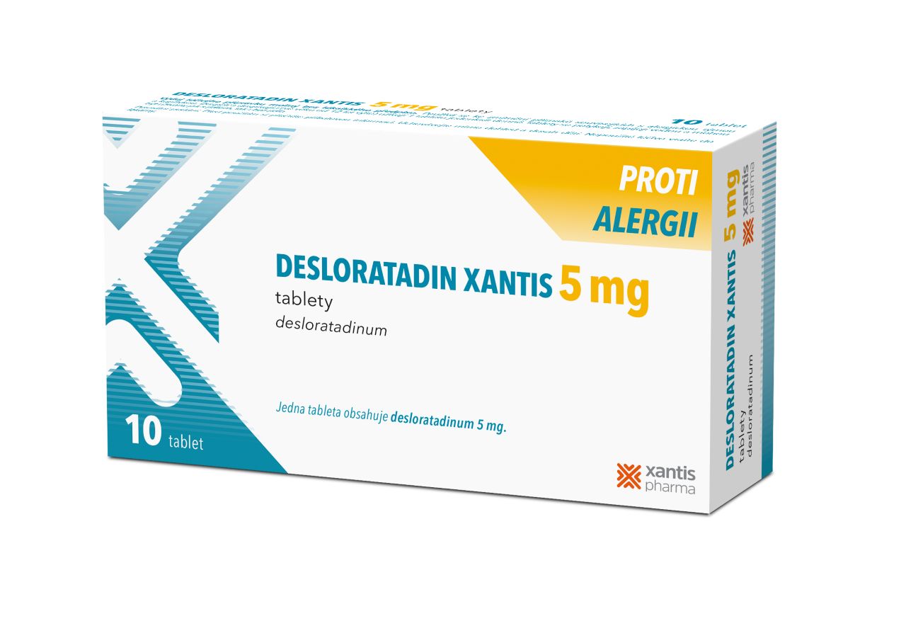 Desloratadin Xantis 5 mg 10 tablet Desloratadin