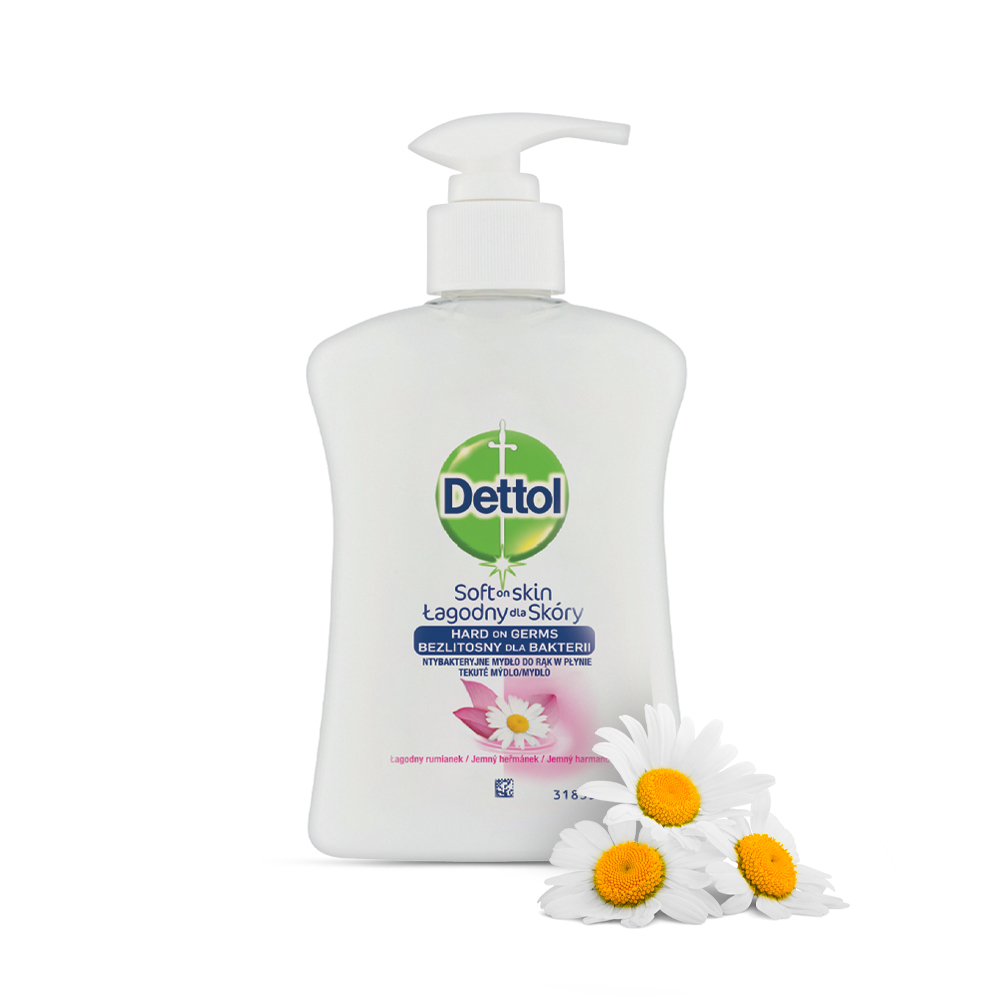Dettol Tekuté mýdlo Jemný heřmánek 250 ml Dettol