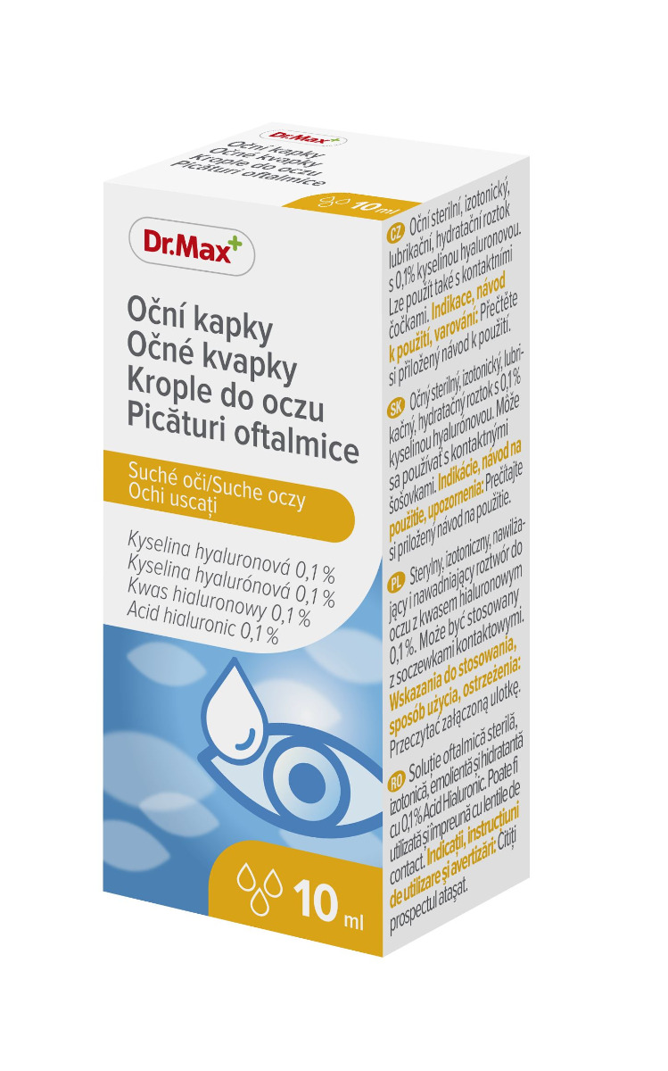 Dr. Max Oční kapky Suché oči 10 ml Dr. Max