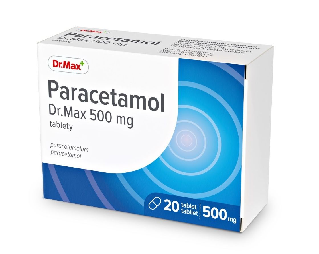 Dr. Max Paracetamol 500 mg 20 tablet Dr. Max