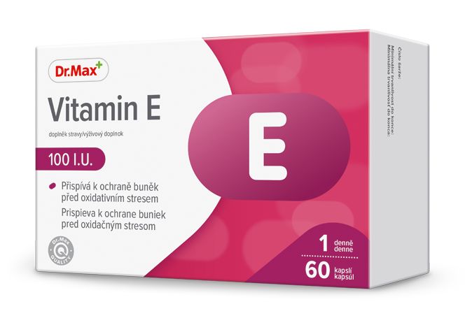 Dr. Max Vitamin E 100 I.U. 60 tobolek Dr. Max