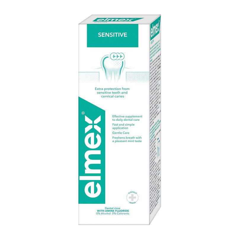 Elmex Sensitive Plus ústní voda 400 ml Elmex