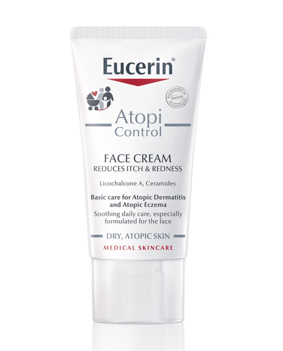 Eucerin AtopiControl suchá zarudlá pokožka pleťový krém 50 ml Eucerin