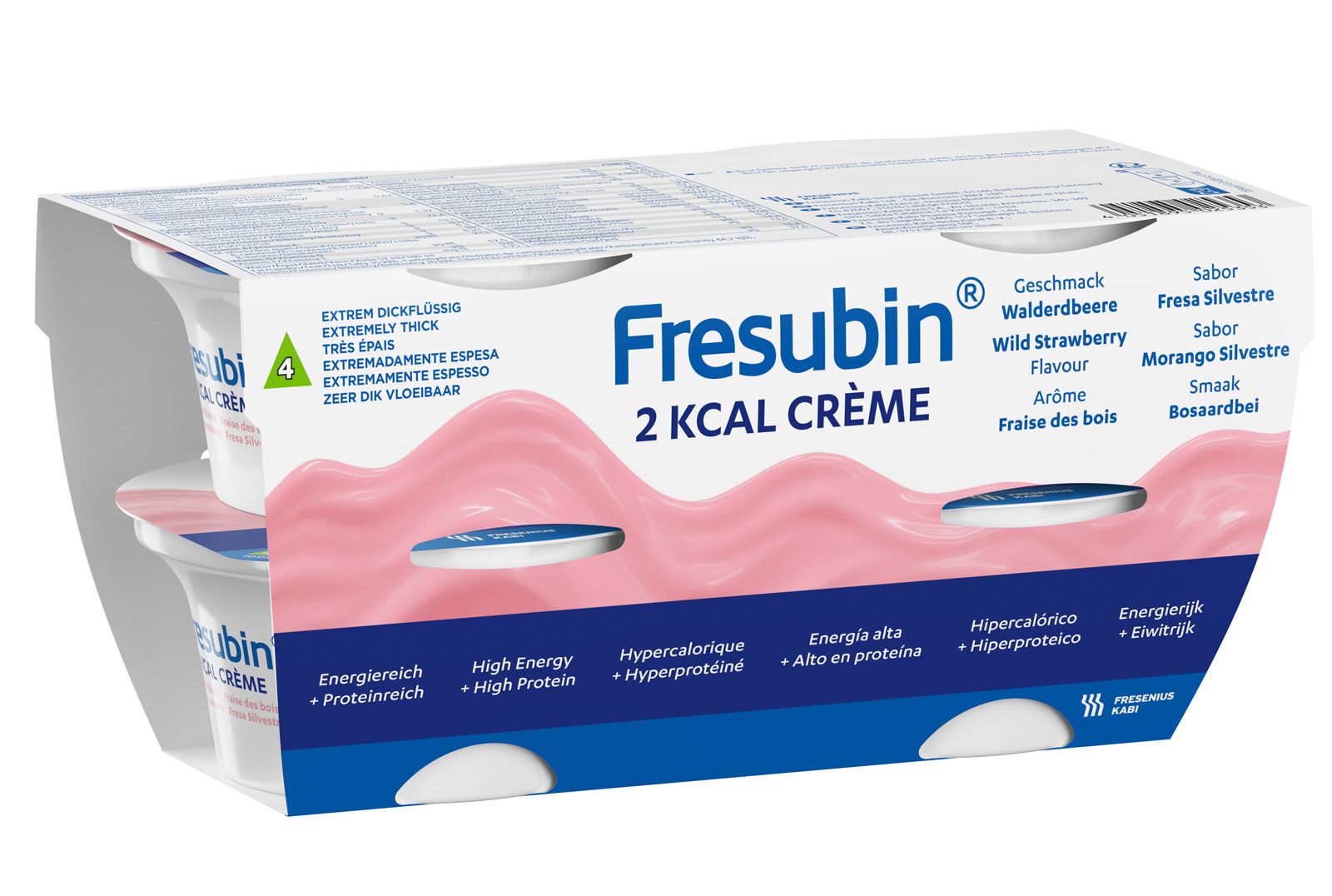 Fresubin 2 kcal Créme Lesní jahoda 4x125 g Fresubin