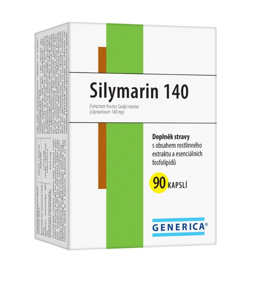 Generica Silymarin 140 90 kapslí Generica