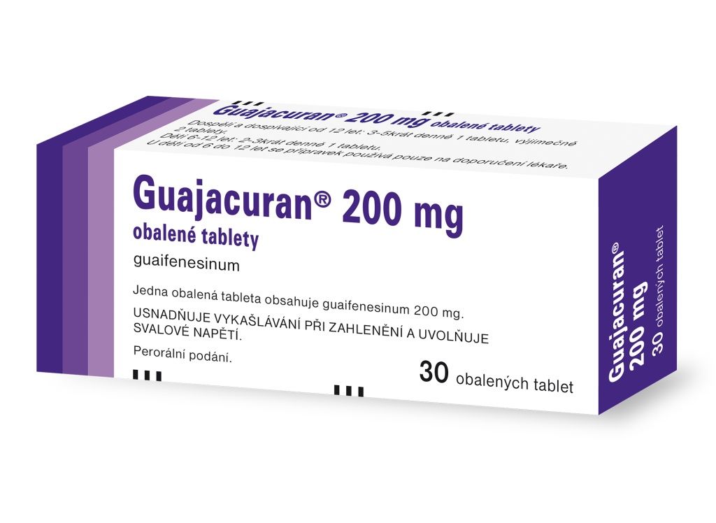 Guajacuran 200 mg 30 tablet Guajacuran
