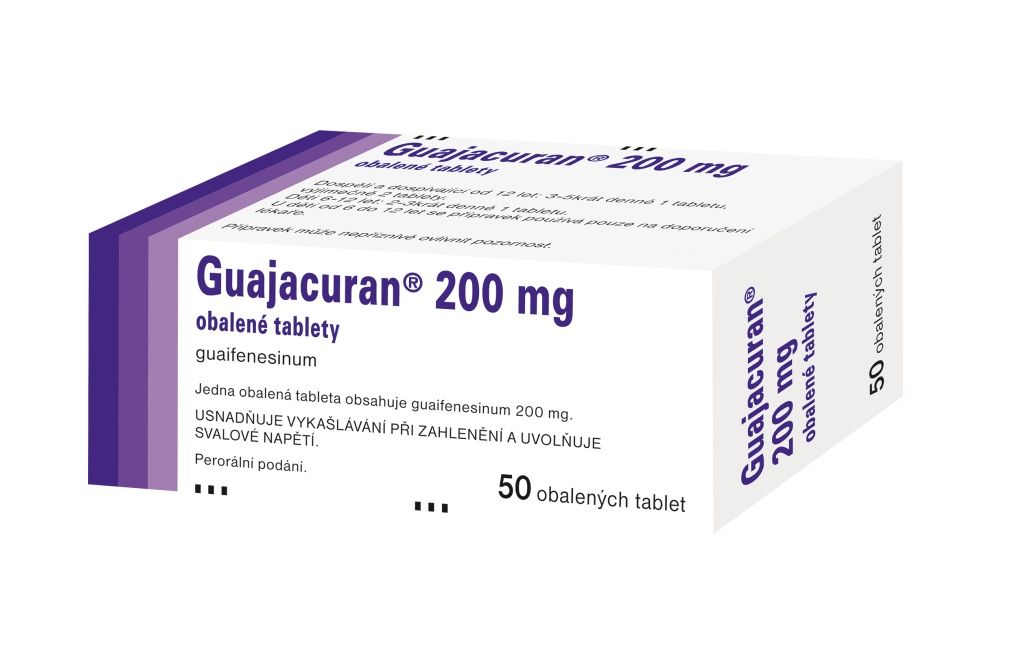 Guajacuran 200 mg 50 tablet Guajacuran