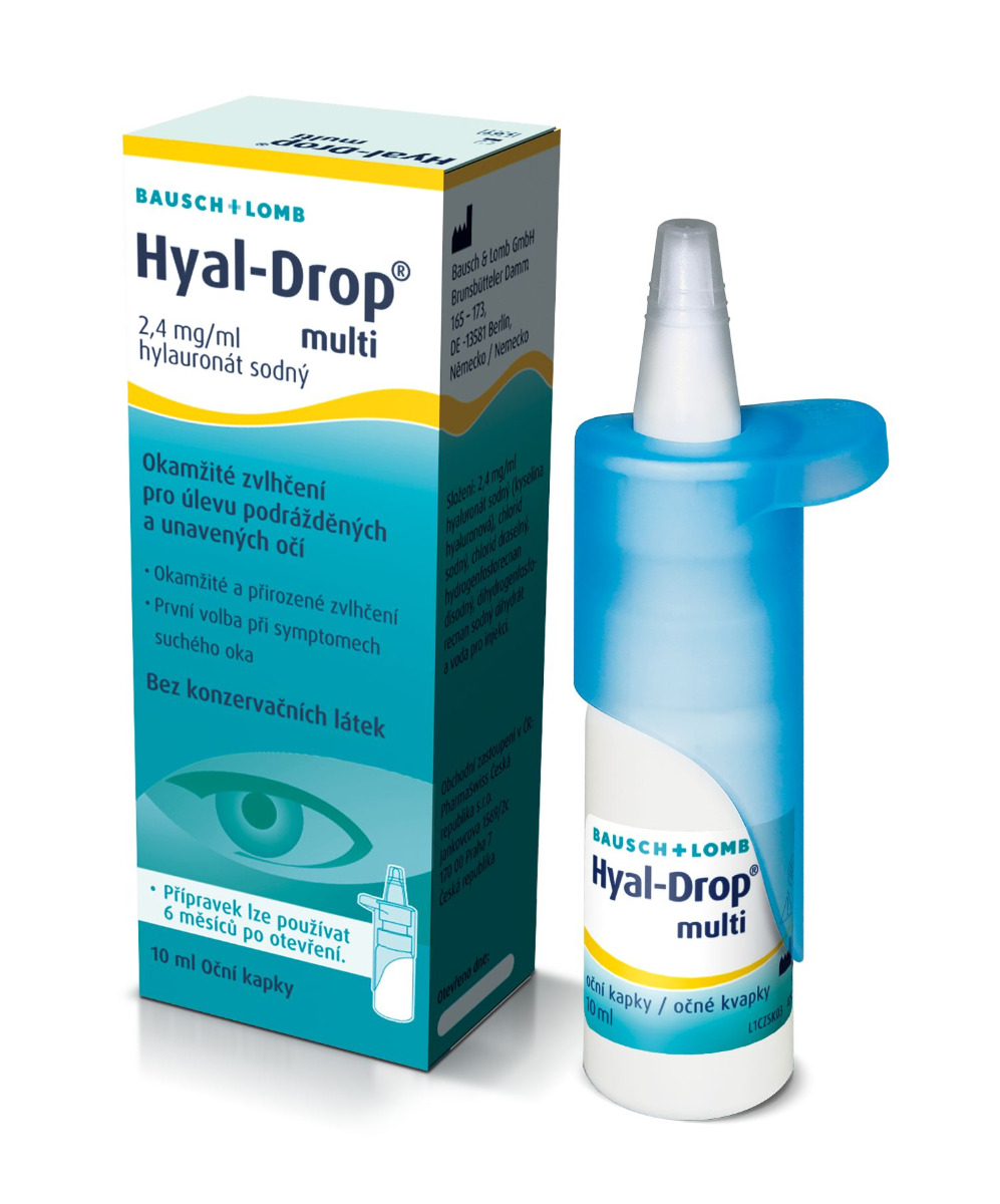 Hyal-Drop Multi oční kapky 10 ml Hyal-Drop