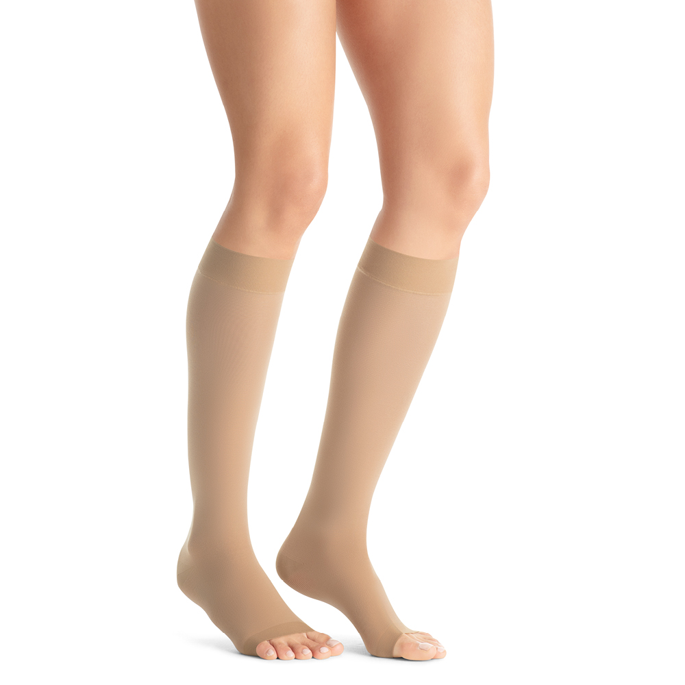 JOBST Ultra Sheer KT 1 Lýtkové punčochy bez špice vel. III 1 pár karamelové JOBST