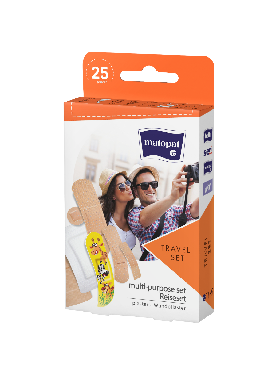 Matopat Travel set náplasti 25 ks Matopat