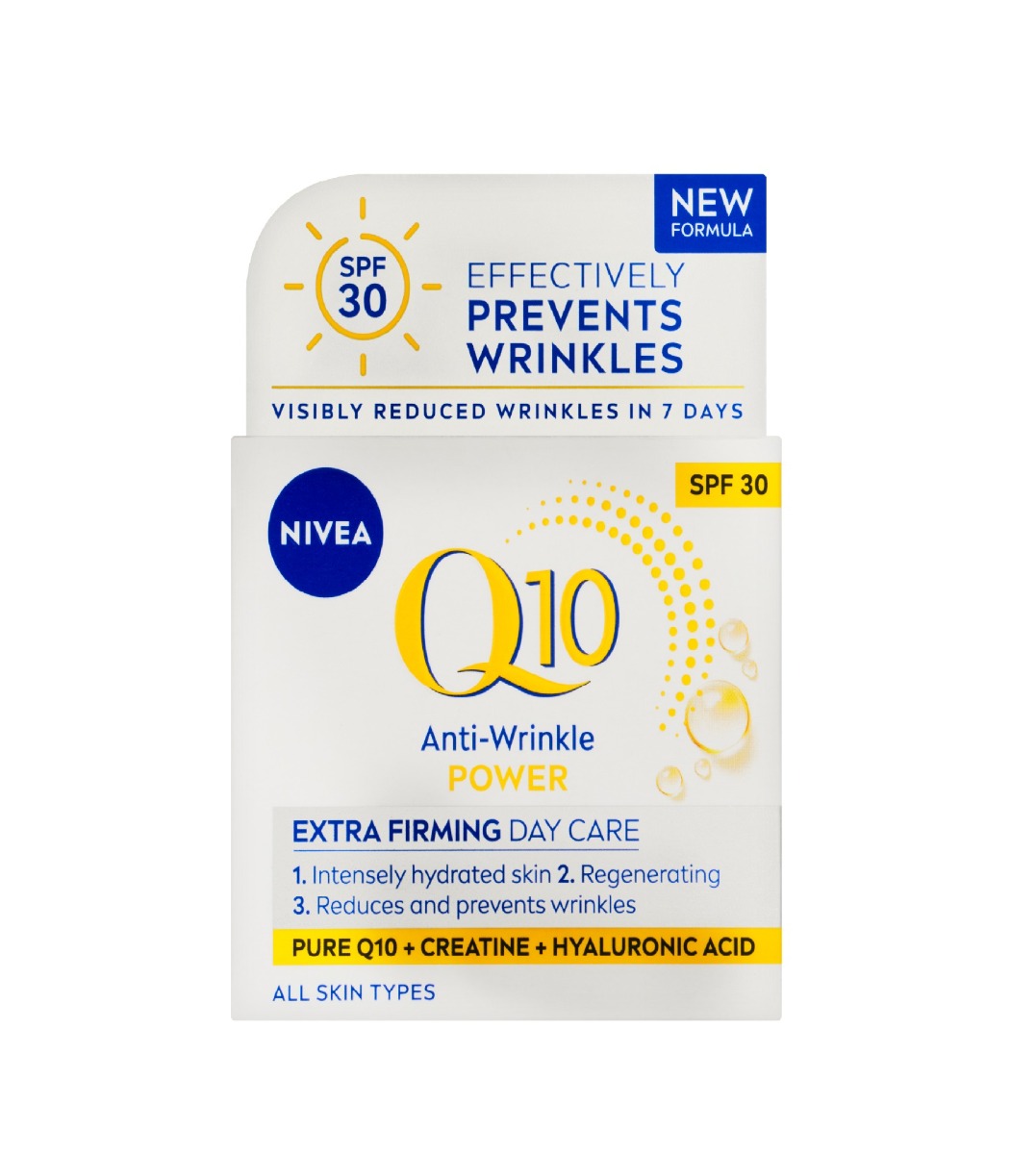Nivea Q10 Power Zpevňující denní krém proti vráskám 50 ml Nivea