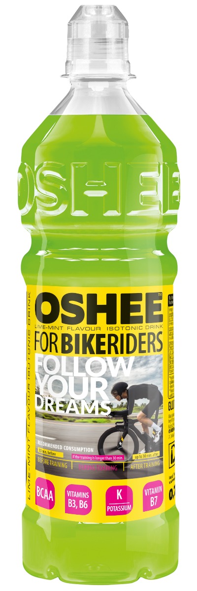 OSHEE Izotonický nápoj Limetka a máta 750 ml OSHEE