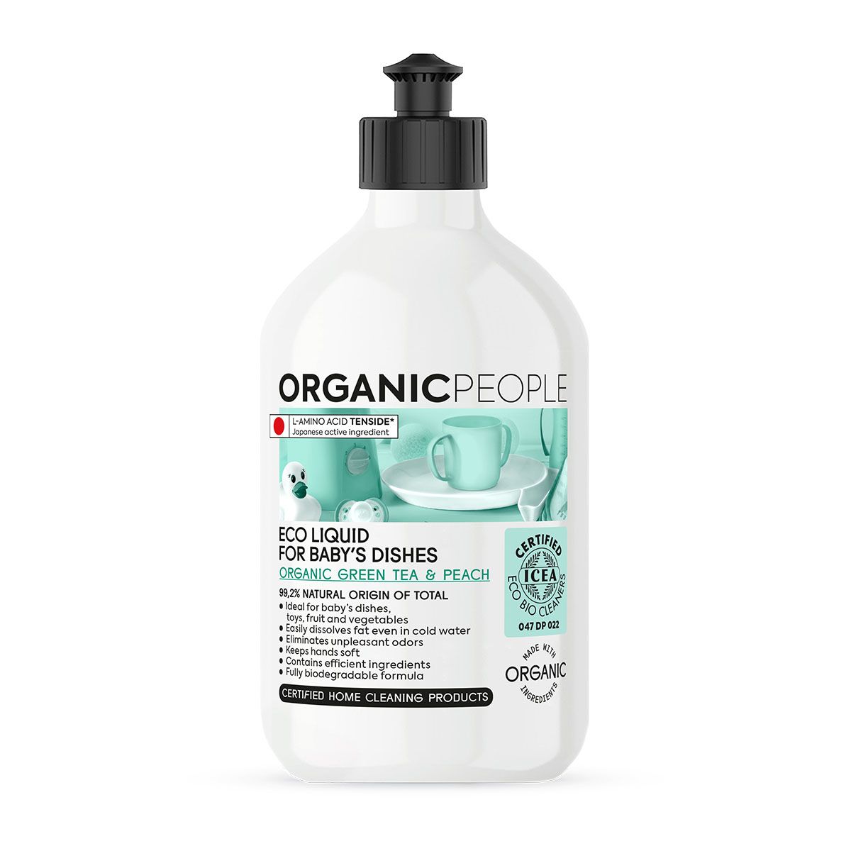 Organic People Eko prostředek na dětské nádobí 500 ml Organic People
