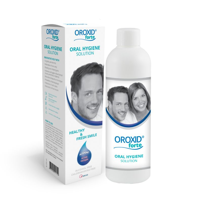 Oroxid forte roztok pro ústní hygienu 250 ml Oroxid