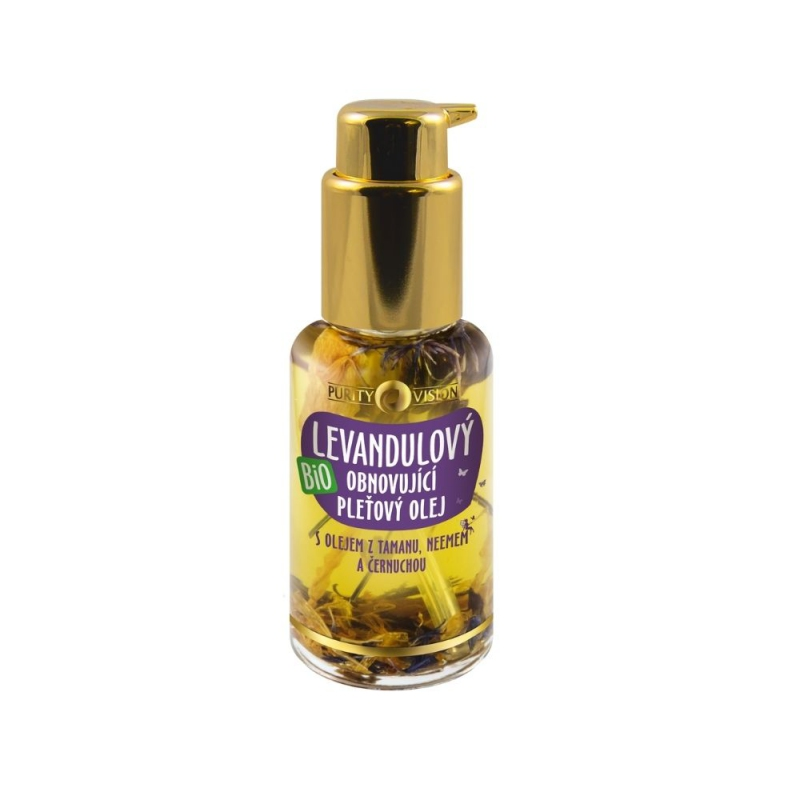 Purity Vision BIO Levandulový obnovující olej 45 ml Purity Vision