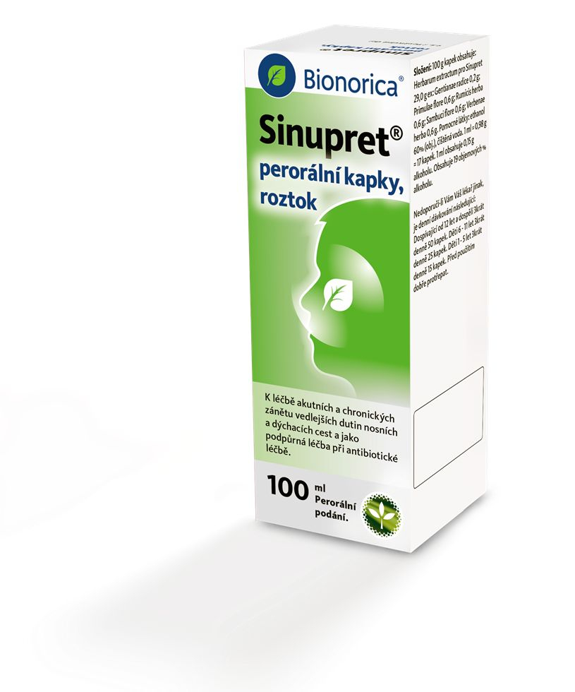 Sinupret perorální kapky 100 ml Sinupret