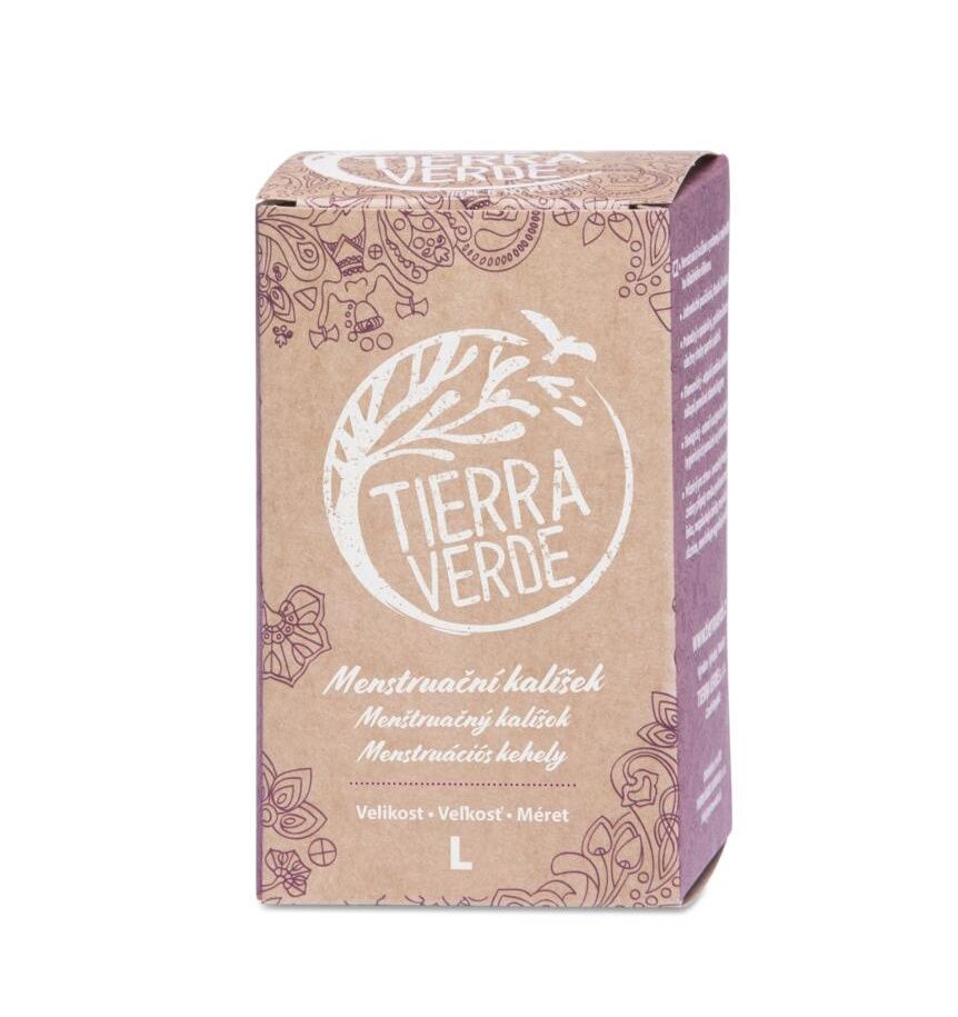 Tierra Verde Gaia Menstruační kalíšek vel. L 1 ks Tierra Verde