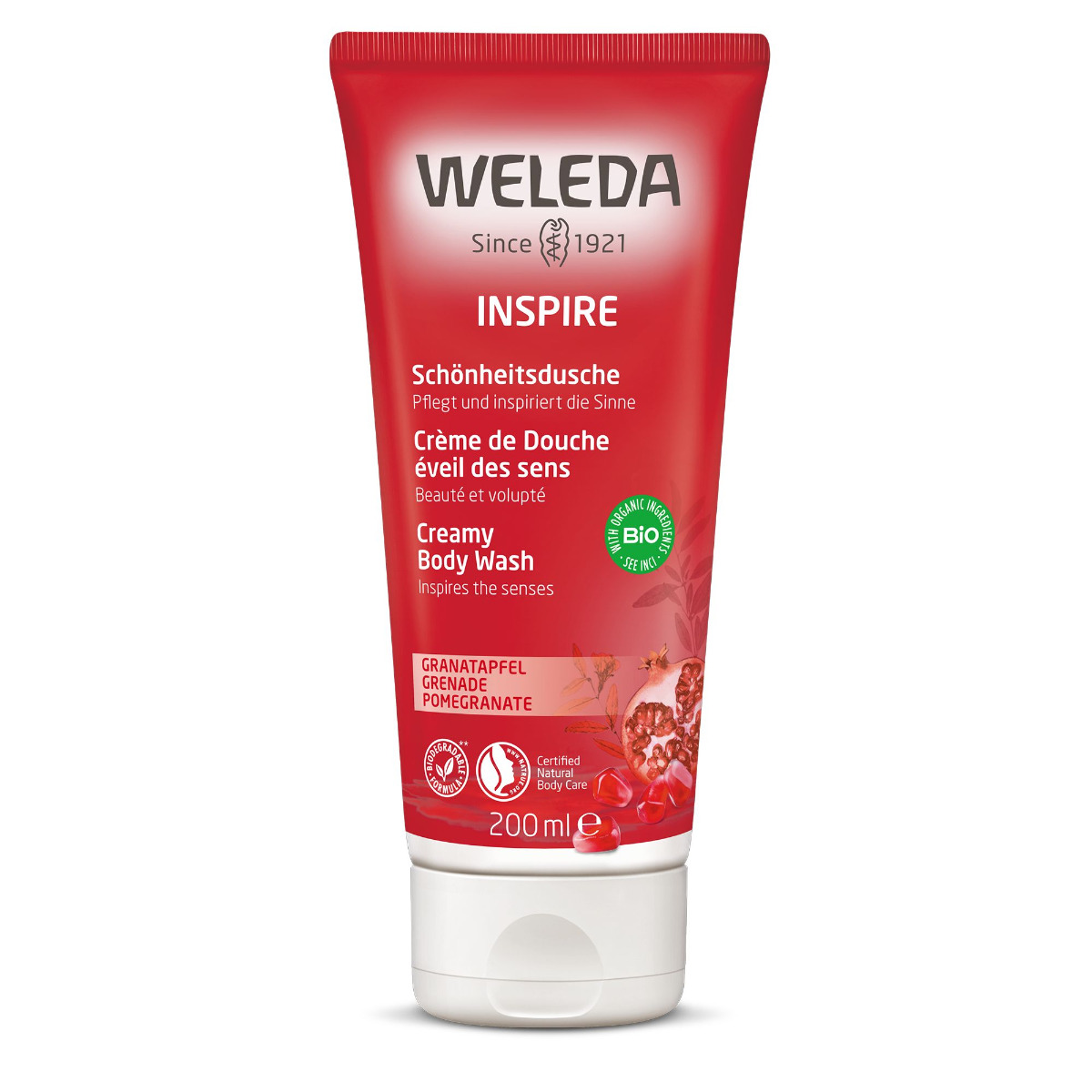 Weleda Granátové jablko regenerační sprchový krém 200 ml Weleda