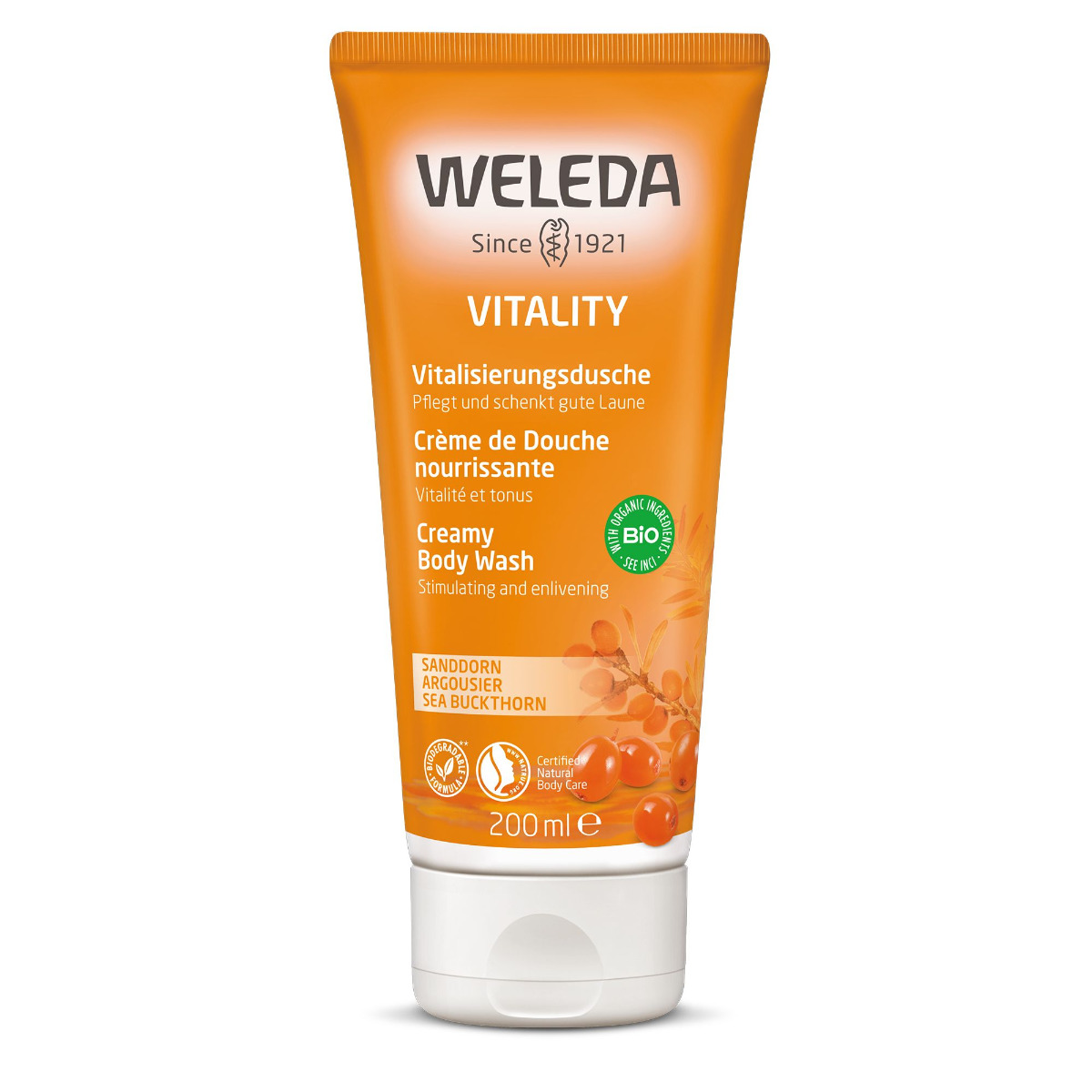 Weleda Rakytníkový sprchový krém 200 ml Weleda