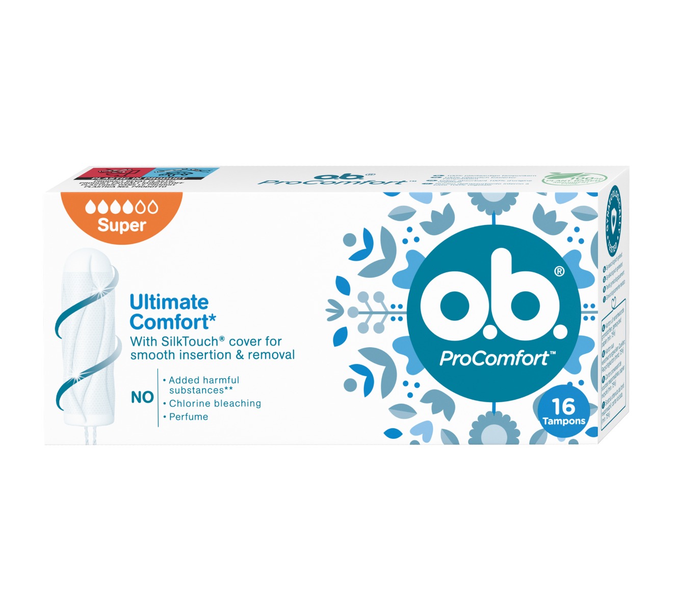 o.b. ProComfort Super tampony 16 ks o.b.