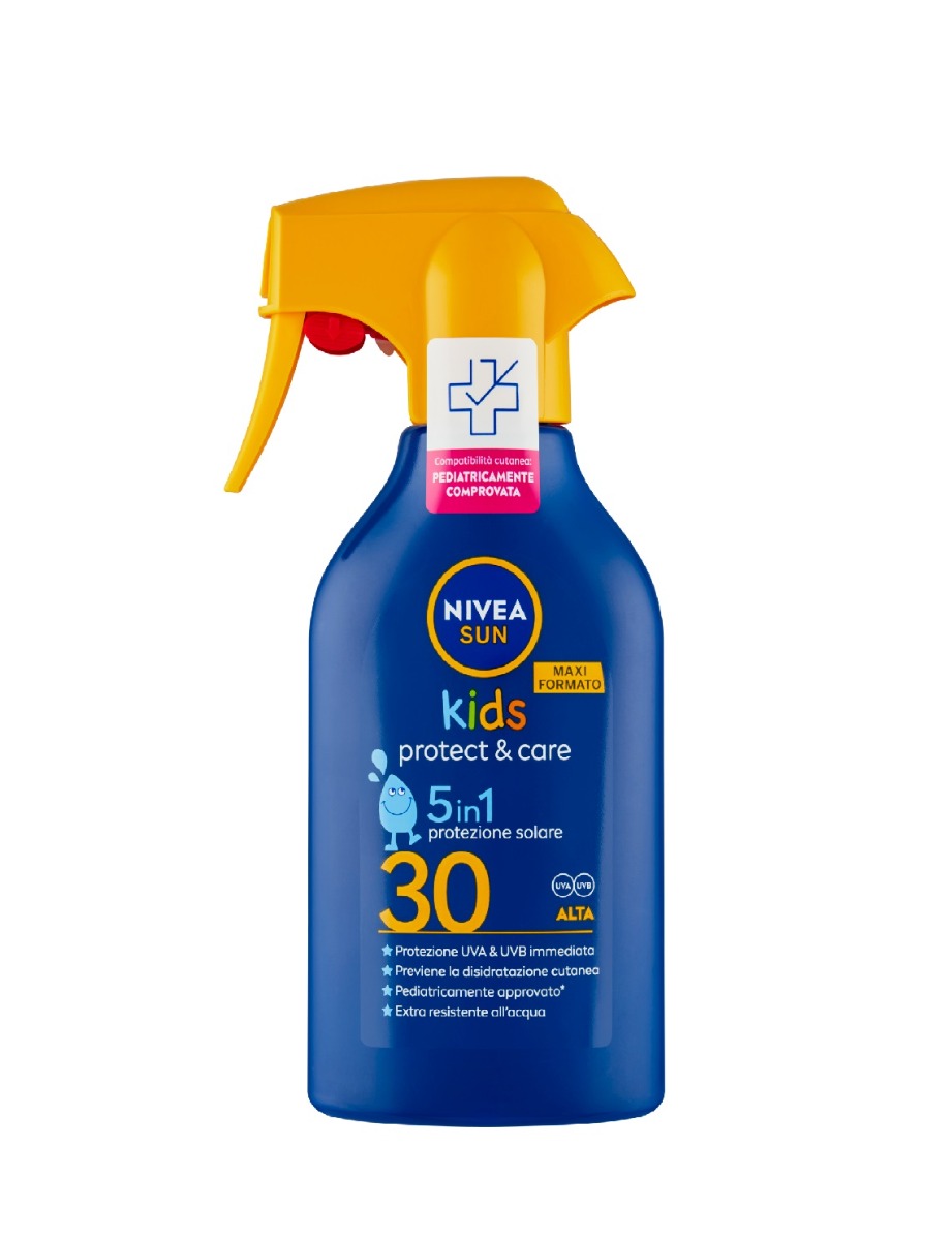 Nivea SUN Dětský sprej na opalování OF30 pumpička 270 ml Nivea