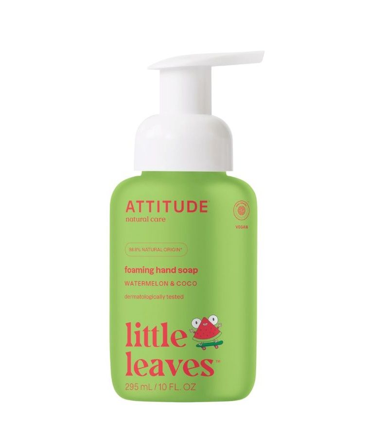 ATTITUDE Little leaves Dětské pěnivé mýdlo na ruce meloun kokos 295 ml ATTITUDE
