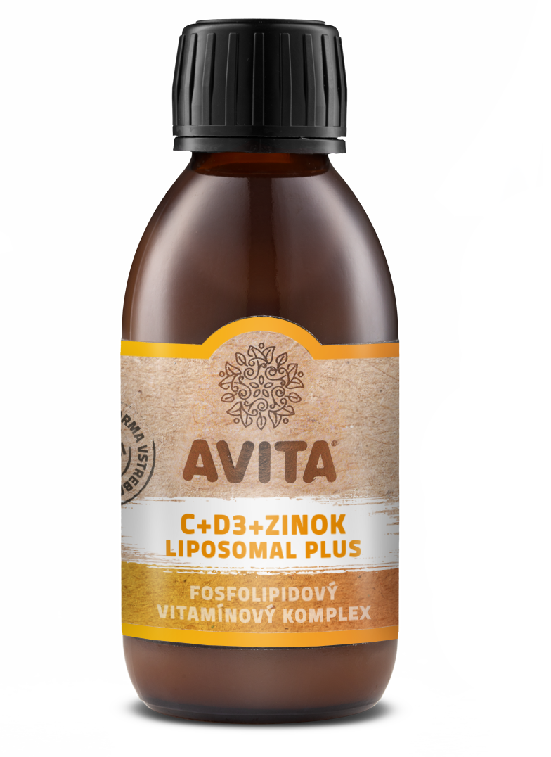 AVITA C+D3+Zinek Liposomal Plus 200 ml AVITA