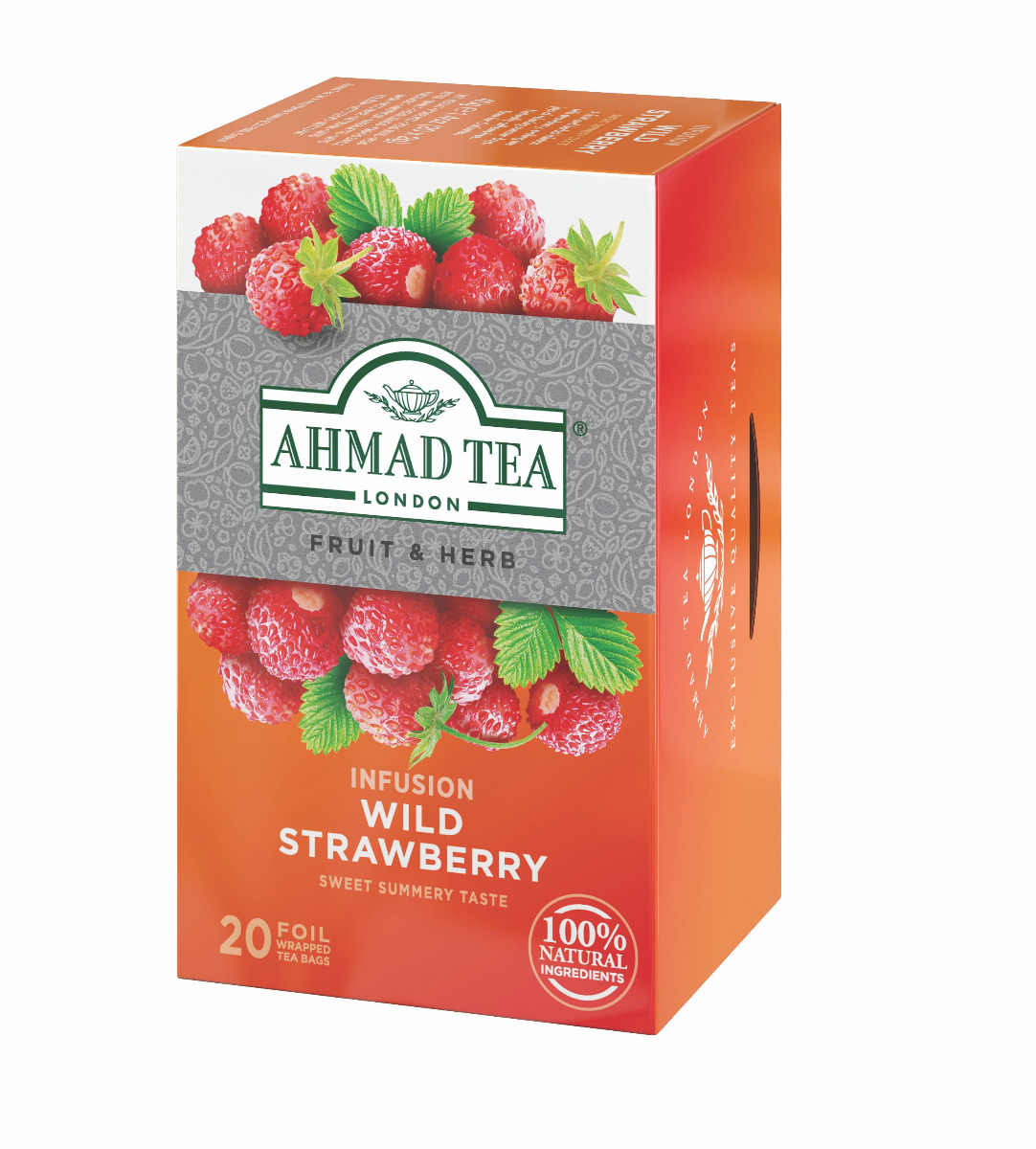 Ahmad Tea Lesní jahoda porcovaný čaj 20 x 2 g Ahmad Tea