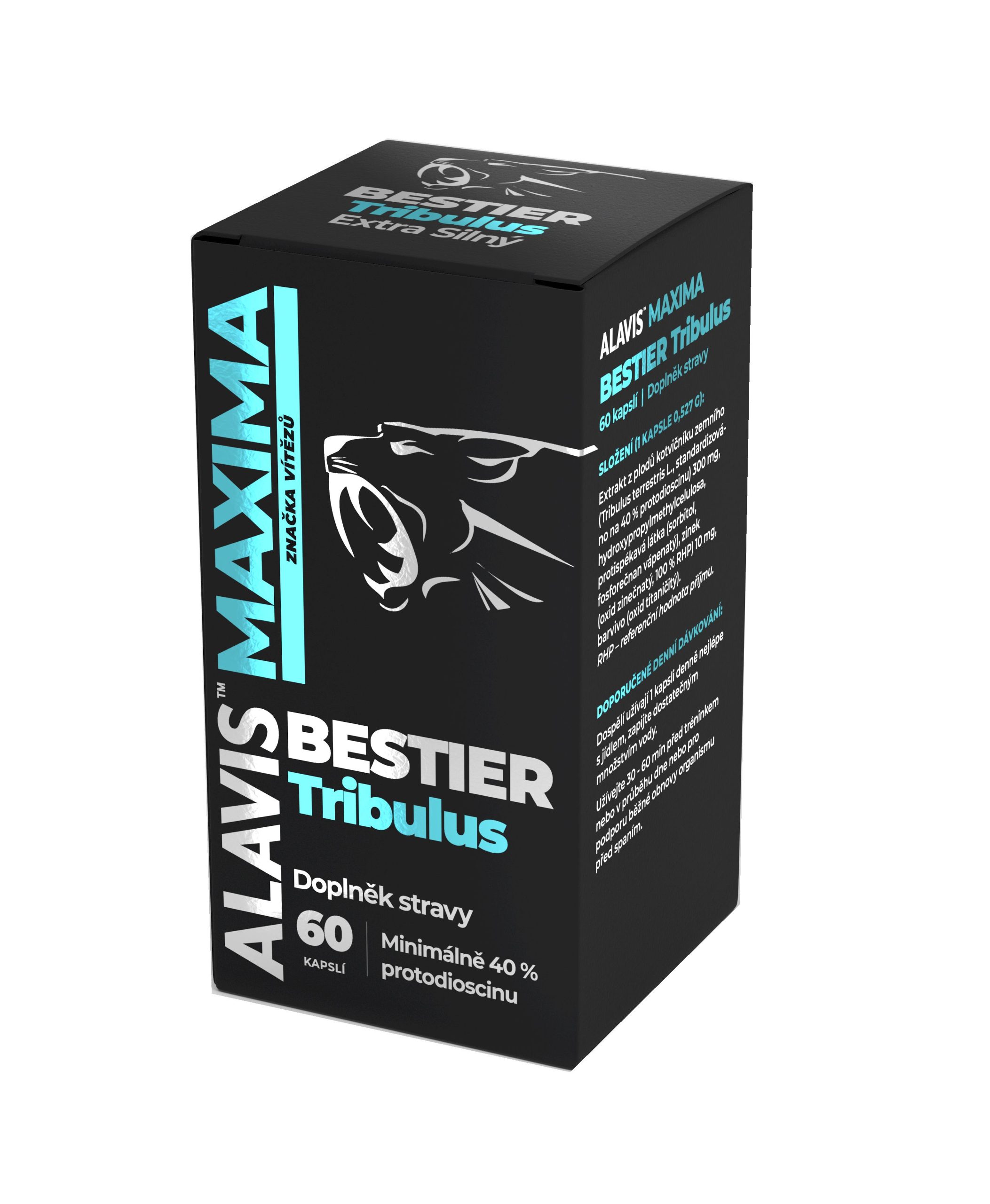 Alavis Maxima Bestier Tribulus 60 kapslí Alavis