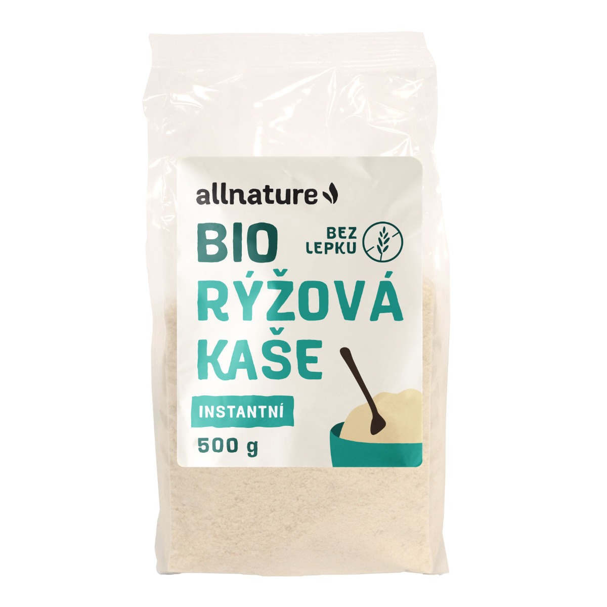 Allnature Bezlepková rýžová kaše BIO 500 g Allnature