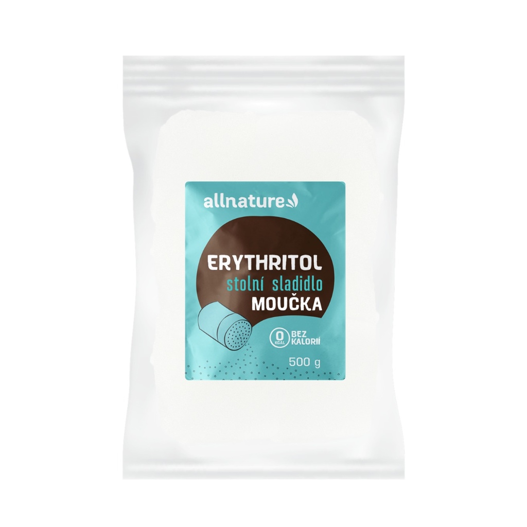 Allnature Erythritol moučka 500 g Allnature
