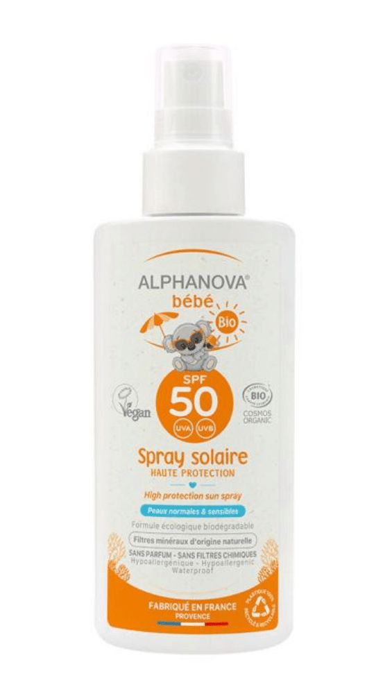 Alphanova SUN BIO Opalovací krém pro miminka SPF50 125 ml Alphanova