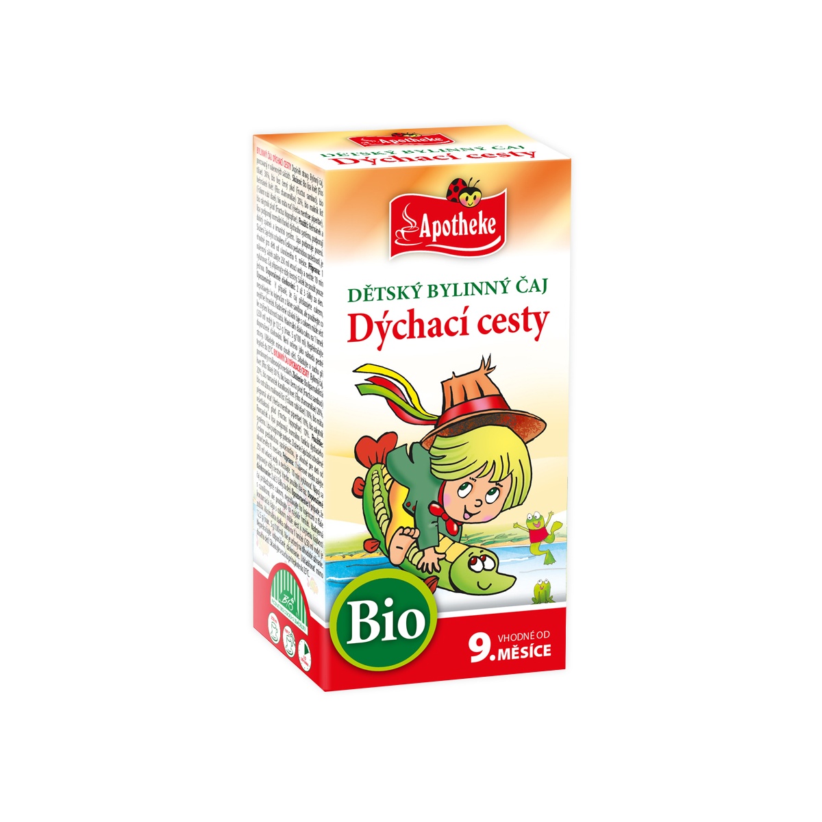 Apotheke BIO Dětský čaj Dýchací cesty nálevové sáčky 20x1