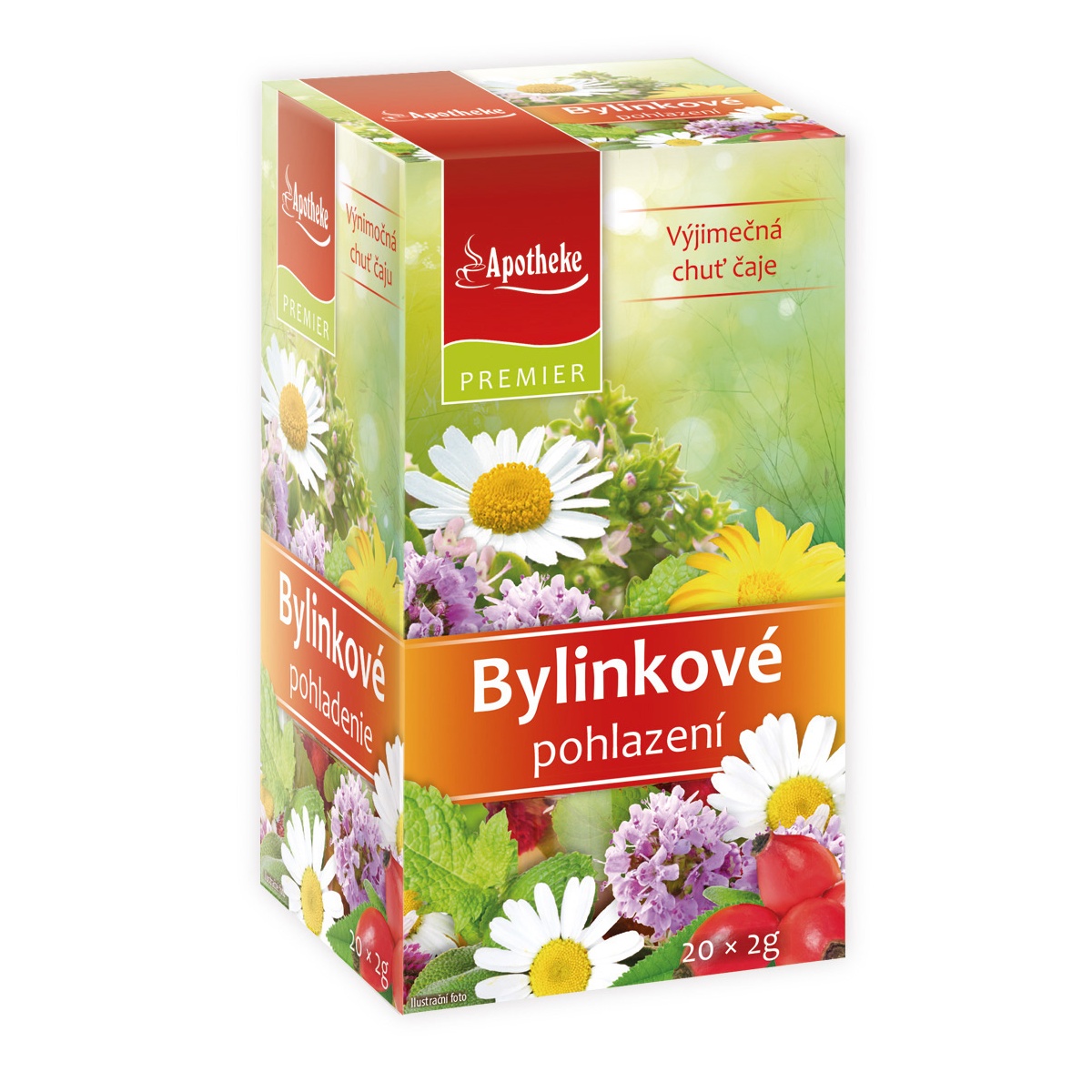 Apotheke Bylinkové pohlazení nálevové sáčky 20x2 g Apotheke