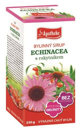 Apotheke Bylinný sirup Echinacea 250 g Apotheke