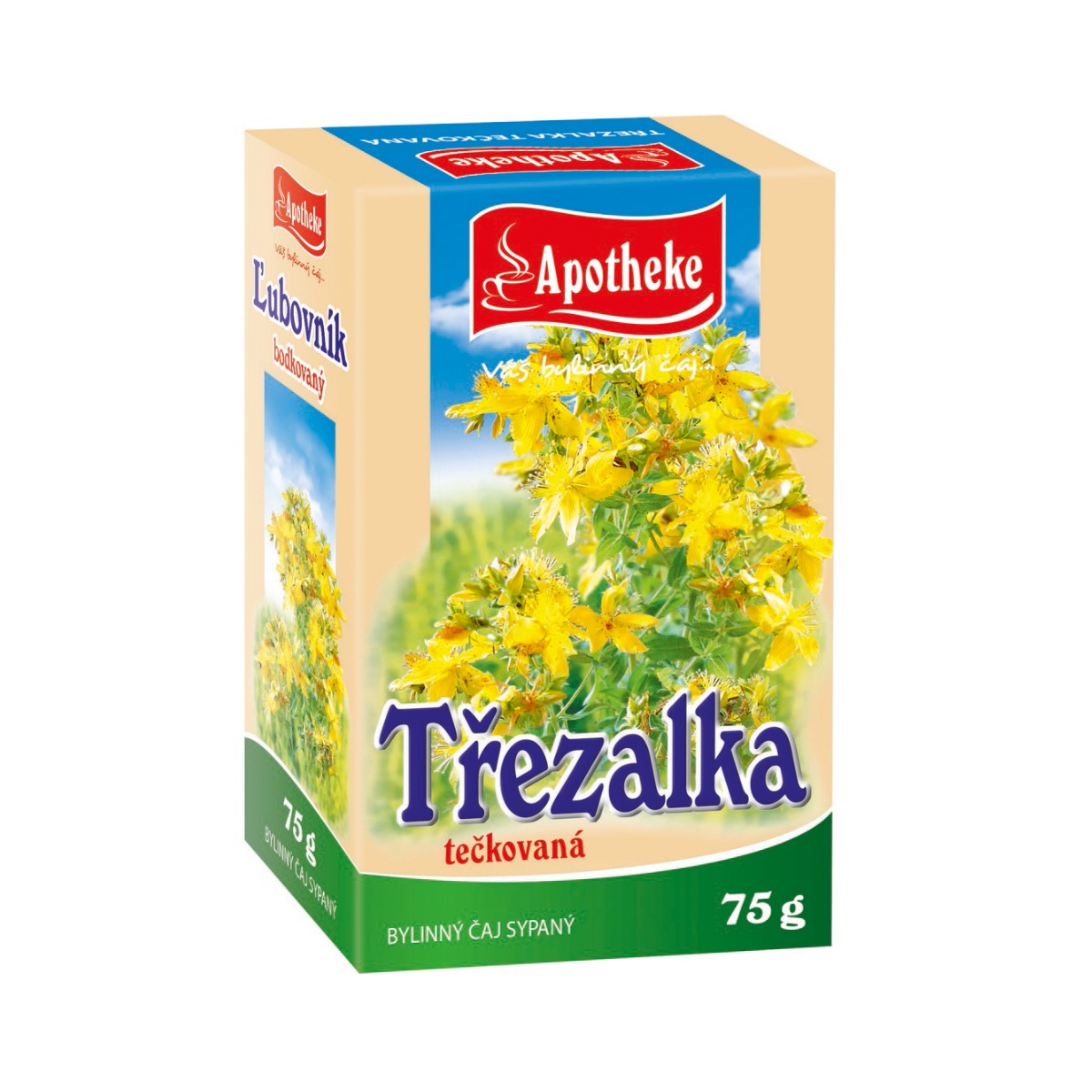 Apotheke Třezalka tečkovaná nať sypaný čaj 75 g Apotheke