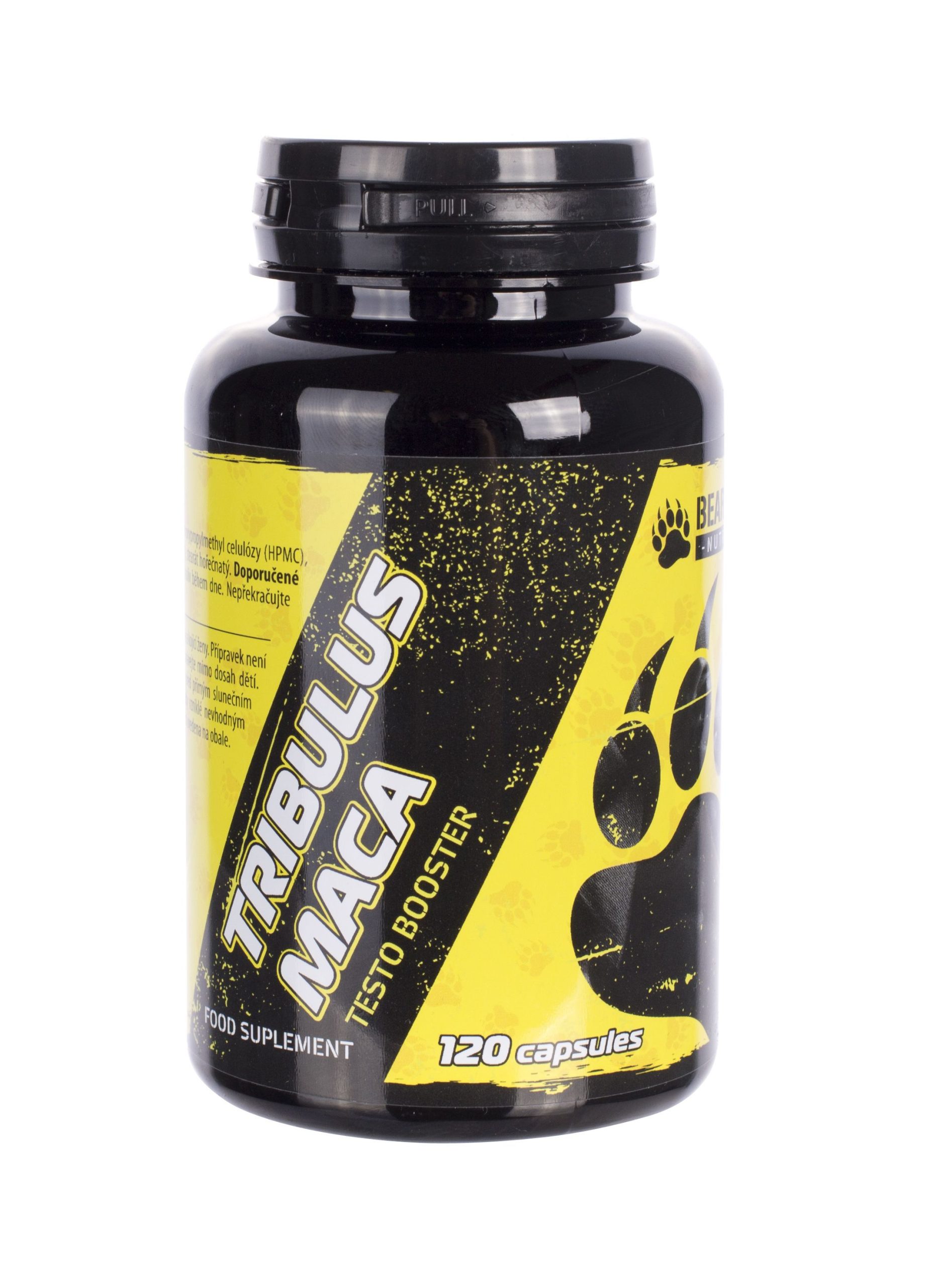 BEAR FOOT NUTRITION Tribulus + Maca 120 kapslí BEAR FOOT NUTRITION