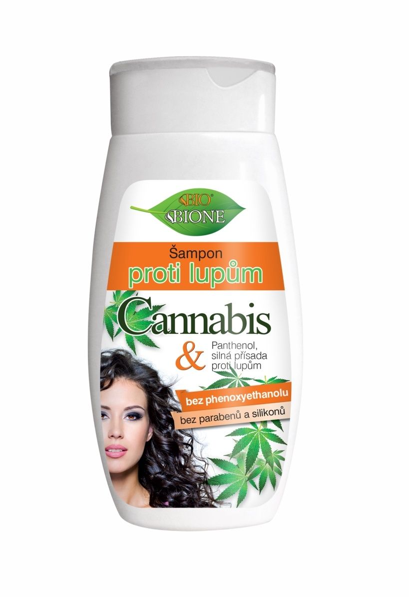 BIO BIONE Cannabis Šampon proti lupům pro ženy 260 ml BIO BIONE