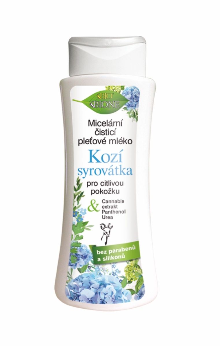 BIO BIONE Kozí syrovátka Micelární čisticí pleťové mléko 255 ml BIO BIONE