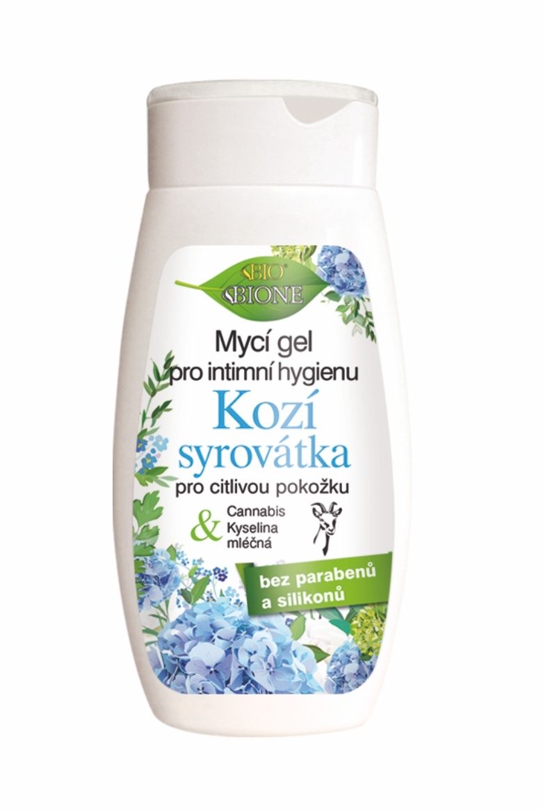BIO BIONE Kozí syrovátka Mycí gel pro intimní hygienu 260 ml BIO BIONE
